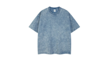 Acid Wash Vintage T shirt Streetwear hip hop washed heavy cotton t shirts with logo customize oversized1