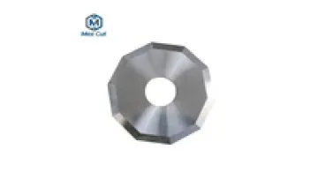 Tungsten Steel Decagonal Computer Cutting Machine Blade Ten Side Knife 32*8*0.631