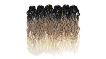 Goddess Locs Crochet Hair 24Inch Pre-looped Crochet locs with Soft Curly Ends Dreadlocks Wavy Faux Locs Synthetic Braids1