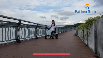 BC-EA8000 wheelchair folding_electric_wheelchair light electric wheelchair with remote control1