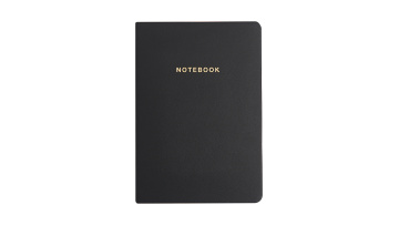 A4 pu cover sewing binding notebook