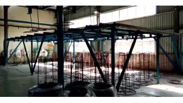 Hexagonal Wire Mesh Machine / Double Twisted Gabion Mesh Machine1