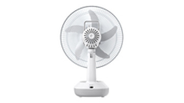 Fan 14 Inch Solar Table Fan Rechargeable LED Fan With Multifunction Charger Solar Power Panel1