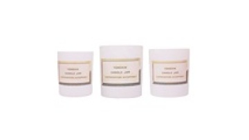 8oz 10oz 14oz Luxury Custom Frosted Clear Matte White Black Colored Container Glass Candle Jar For Candle Making With Lid1