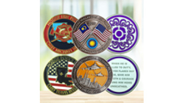 Customize your own design logo 3D challenge gold plated gold and silver coins coins metal coins1