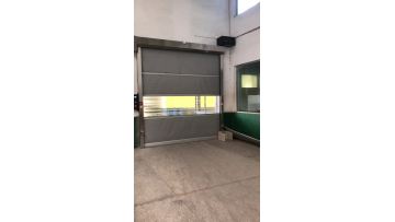 Motion sensor PVC high speed rollup door