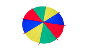 Rainbow Indoor/Outdoor 1 Meter to 10 Meters Kindergarten Games Toys Play Parachute with Bag1