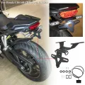 Motorcycle License Plate Holder Tail Light Bracket Tidy Fender Eliminator for 2019 2020 Honda CB650R CBR650 CBR 650R Accessories