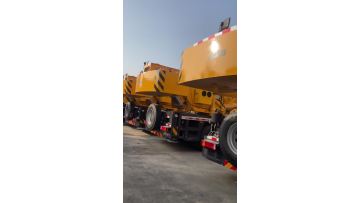 Made in China, XCMG produces QY25K truck crane