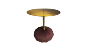 Round Gold Leg Luxury Sofa Side Coffee Table  Stainless Steel Table Top End Table  for Living Room1