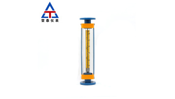 Glass rotor flowmeter