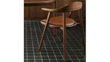 New Design  Wooden Home Furniture Rattan Wicker Back with Soft Cushion Wood Restaurant Chair1