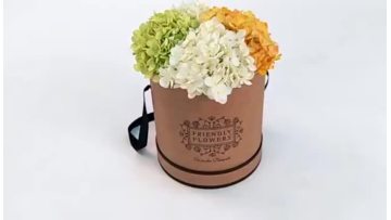 brown flower box