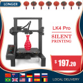 LONGER LK4 Pro FDM 3D Printer Open Source 4.3" Full Color Touch Screen Full Metal Big Size High Precision 3D Drucker