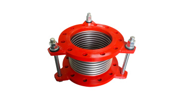 Flexible Stainless Steel Pipe Joint Connector with Flange End