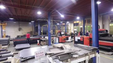 Sheet metal laser machine