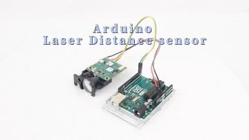 arduino laser distance sensor