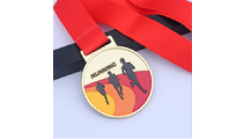 Wholesale High Quality Custom Red Blank Medal 3D Gold Silver Bronze Zinc Alloy Metal Medalla Sport Medal1
