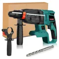 3 IN 1 Multifunction Electric Cordless Brushless Hammer 18V mpact Power Drill for Makita Power Tools without Battery&Case
