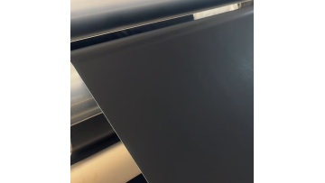 Livite 0.55mm 680g black PVC coated fabric used in inflatable boat is in production.