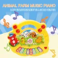 Kids Animal Farm Mobile Piano Musical Instruments Electric Flashing Keyboard Early Educational Toys for Children Birthday Gift