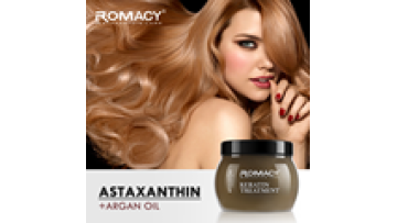 Romacy 500ml Astaxanthin Argan Oil Collagen Hair Treatment Mask1