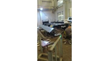 The production process of railings 