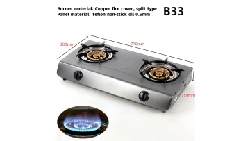 Teflon panel Gas Cooker