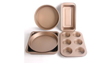 Wholesale Bpa free Donut Mold heat resisting Muffin Cake Mold Nonstick Carbon Steel Bakeware Set with Grips1