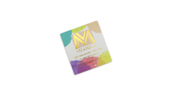 Colorful lable card