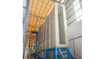 Aluminum Profile Powder Coating Line with spray pre treatment1