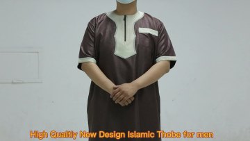 Islamic Clothing Wholesale High Quality Pathani Kurta for Men Abaya Muslim Dresses Mens Thobe1