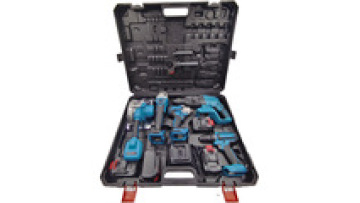 Hot Sale Brushless Combo Power Tool Set Power Tool Kits Electric Hammer Impact Drill Brushless Angle Grinder Cordless Wrench1