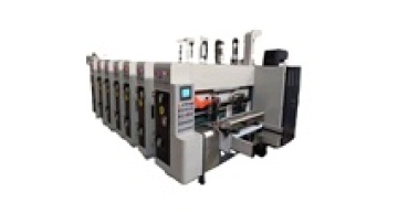 corrugated box printing machine chain feeder Model: YK1020 slotter die-cutting packing machine for making carton1