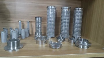 customized stainless steel sintered mesh filter