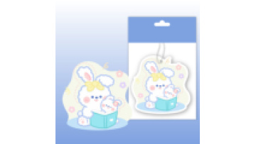 Cartoon Cute Customized Car Air Freshener and Back Card Double Sided Scent Design Aroma Hanging Air Freshener Car Accessories1