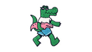 Custom Large Size Chenille Embroidery Patches for Clothing和个人标签设计