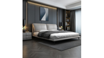 China Wholesale modern leather bed king size modern set furniture OEM Manufacturer1