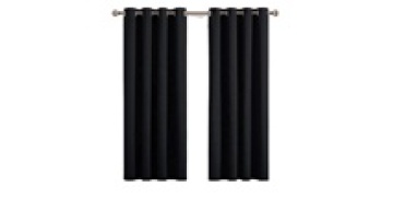 Grommet top blackout curtain high quality good blackout ready made curtains blackout for living room1