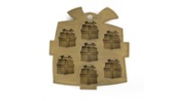 Hot selling Christmas cake mold DIY Christmas gift box box tree and  cookie cake baking supplies mold1