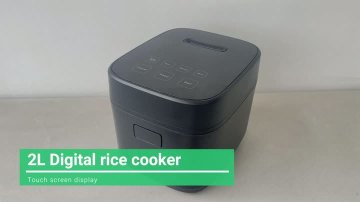 2L Rice cooker -black