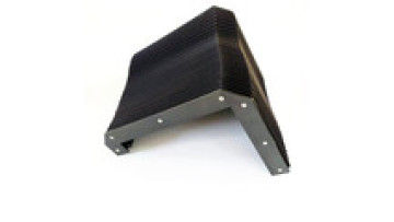 Flexible protective accordion dust cover cnc machine bellow covers flat bellows1