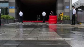 garage entrance flood door