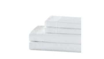 wholesale sheet sets bedding hotel microfiber bed sheet set plain white flat sheet & pillow case for living room hotel bedroom1