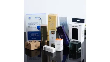 Custom Battery Charger Printing Corrugated Packaging Paper Boxes with Card Header1