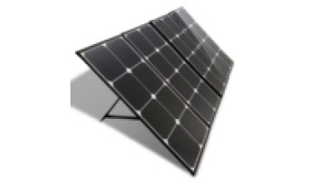 sunpower portable foldable  100w 120w 160w 200w  folding solar panel wiht DC connector1