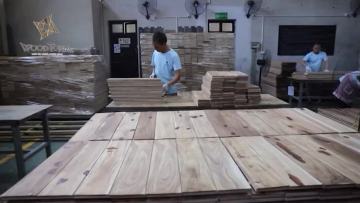 Fudeli Rustic Grey Handscraped Sawn Mark oak engineered exotic wood flooring1