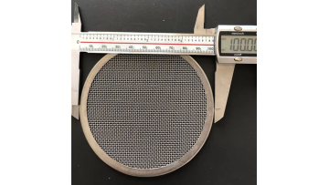 20 mesh stainless steel filter mesh with edge binding
