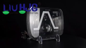 7 inch motorcycle head light Video-02