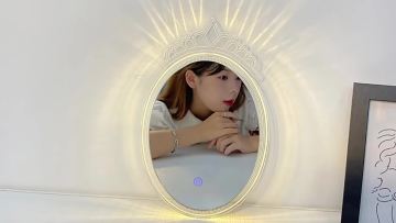 Elegant Olive Crown Fairy USB Touch Control Dimmable Rechargeable 3600mah Led Makeup Vanity Table Desk Cosmetic Mirror Light1